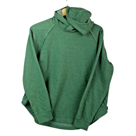 Eddie Bauer Women's Large Pullover Hooded Green Sweatshirt - Soft - Picture 1 of 8